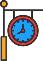 diseño de icono de vector de reloj