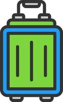 Luggage Vector Icon Design