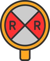 Traffic Sign Vector Icon Design