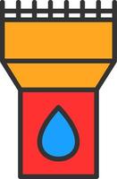 Water Tower Vector Icon Design