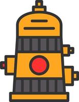 Hydrant Vector Icon Design