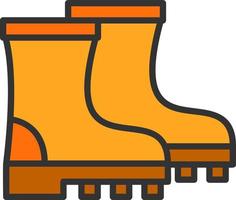 Boots Vector Icon Design