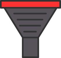 Funnel Vector Icon Design