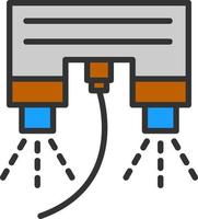 Flyboard Vector Icon Design