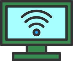 Wifi SIgnal Vector Icon Design