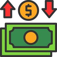 Money Exchange Vector Icon Design