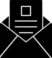 diseño de icono de vector de correo electrónico