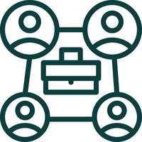Job Rotation Vector Icon Design