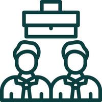 Business Team Vector Icon Design