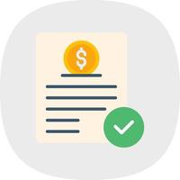 Investment Agreement Vector Icon Design