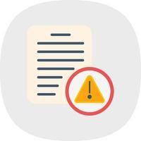 Risk Vector Icon Design