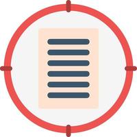 Contextual Targeting Vector Icon Design