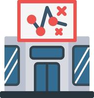 Building Strategy Vector Icon Design