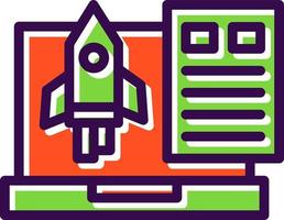 Launch Vector Icon Design