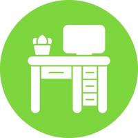 Desk Vector Icon Design