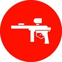 Paintball Vector Icon Design