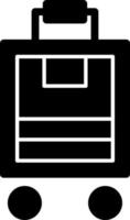 Luggage Vector Icon Design