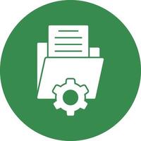 Data Management Vector Icon Design