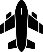 diseño de icono de vector de avión