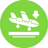 Landing Vector Icon Design