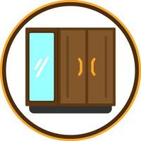 Wardrobe Vector Icon Design