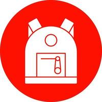 Backpack Vector Icon Design