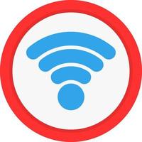 Wifi Signal Vector Icon Design