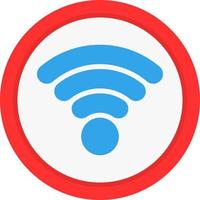 Wifi Signal Vector Icon Design