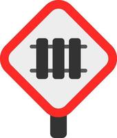 Traffic Sign Vector Icon Design