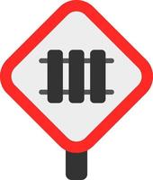 Traffic Sign Vector Icon Design