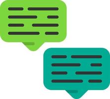 Conversation Vector Icon Design