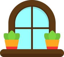 Window Vector Icon Design