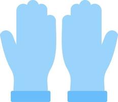 Hand Gloves Vector Icon Design