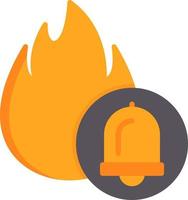 Fire Alarm Vector Icon Design