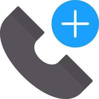 Emergency Cal Vector Icon Design