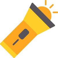 Flashlight Vector Icon Design