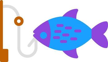 diseño de icono de vector de pesca