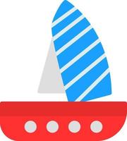 WIndsurf Vector Icon Design