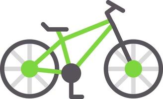 Mountain Bike Vector Icon Design