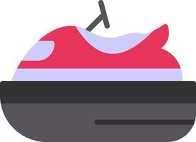 Jet Ski Vector Icon Design