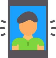 Selfie Vector Icon Design