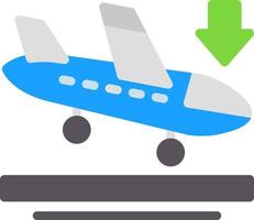 Landing Vector Icon Design