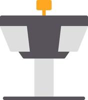 Control Tower Vector Icon Design