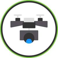 Drone Vector Icon Design