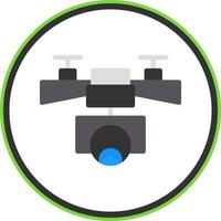 diseño de icono de vector de dron