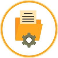 Data Management Vector Icon Design
