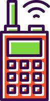 Walkie Talkie Vector Icon Design