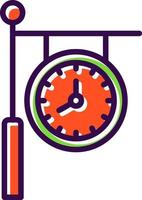 diseño de icono de vector de reloj