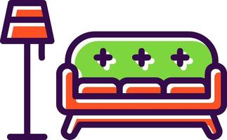 Sofa Vector Icon Design