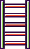 Step Ladder Vector Icon Design